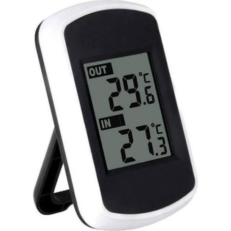 Thermometre Digital - Ecran LCD - Sans Fil - Interieur Et Exterieur - 1 Unite (1/4)