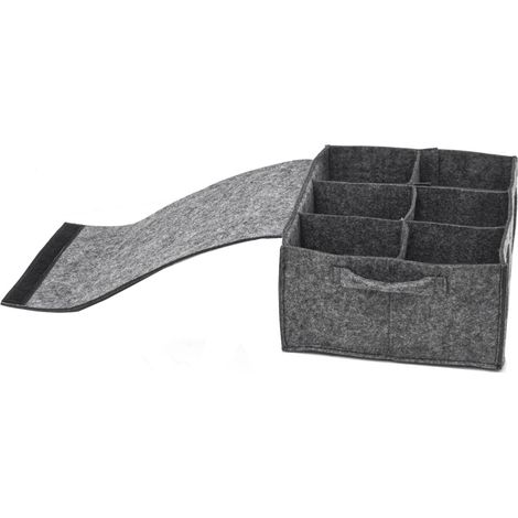 Portavasos de Fieltro para Autocaravana - 28x21 Soporte para Vasos Tazas Camping (1/5)