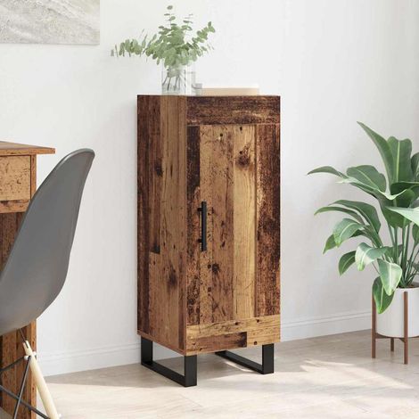 vidaXL Credenza Legno vecchio 34,5 x 34 x 90 cm