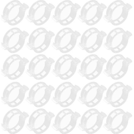 100pcs Collier Lien Pour Ligature Clips De Fixation Pour Tomates Vigne De Poivre Concombre (1/5)