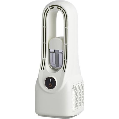 climatiseur mobile sans évacuation,Recharge USB-C,Refroidissement et humidification par pulvérisation,intérieur,voyage,(Blanc) (1/5)