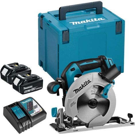 Sega circolare 18V LXT Ø165 mm (2x6,0 Ah) in MAKPAC - MAKITA DHS680RGJ