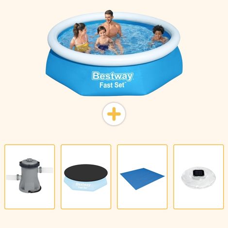Bestway Bestway Fast Set Ronde - 244x61 cm - 5-pièces S248 (1/5)
