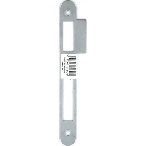 Thirard – Gâche universelle pour serrure à encastrer – Zinguée – Traîne 1,2 cm – Hauteur 170 mm – Pour portes intérieures et d'entrée