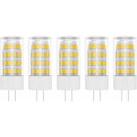 UlisemAmpoule LED x G4, 5 W, 51 LED SMD 2835, blanc chaud 3 000 K, équivalent à une ampoule halogène de 50 W, AC/DC 220 V (1/4)