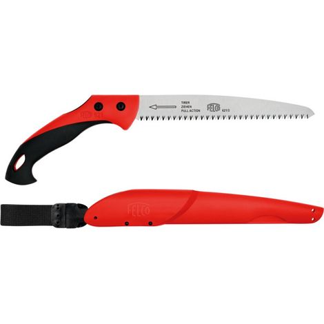 Felco 621 sega a tirante nera e rossa 240 mm (1/4)