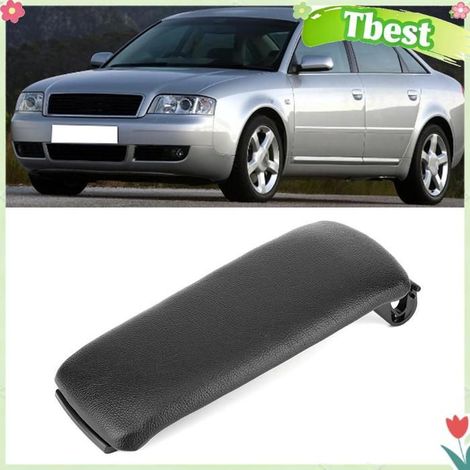 Tbest couvercle de boîte de rangement Housse d'accoudoir pour C6 2000-2008 8E0864245P auto appui-tete Noire (1/5)