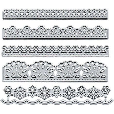 Spitzenpräge-Stanzformen für Geburtstagskarten, DIY-Scrapbooking-Projekte