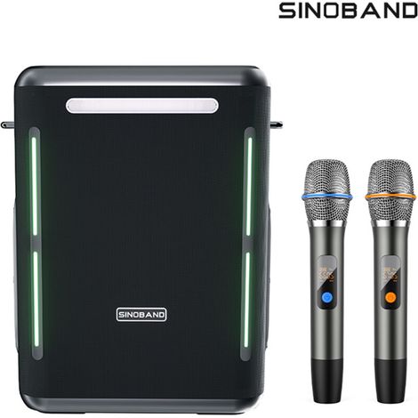 XDOBO Party 1981 Portable Wireless Speaker with Two Microphones BT5.3 Technology IPX5 Waterproof Speakers TWS Series Stereo Scene HiFi Sound AUX USB Flash Drive TF Card Long Playtime Subwoofer Portabl (1/5)