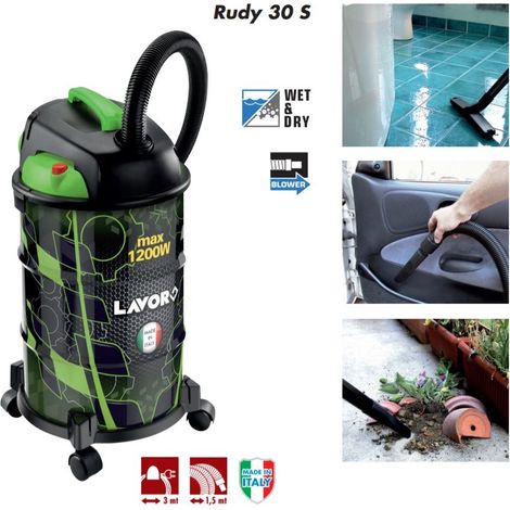 BIDONE ASPIRATUTTO LAVOR RUDY 30 S (1/2)
