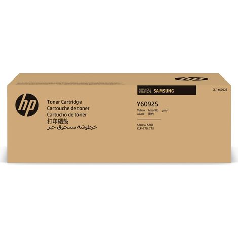 Samsung CLT-Y6092S Yellow Original Toner Cartridge Cartouche de toner 1 pièce(s)