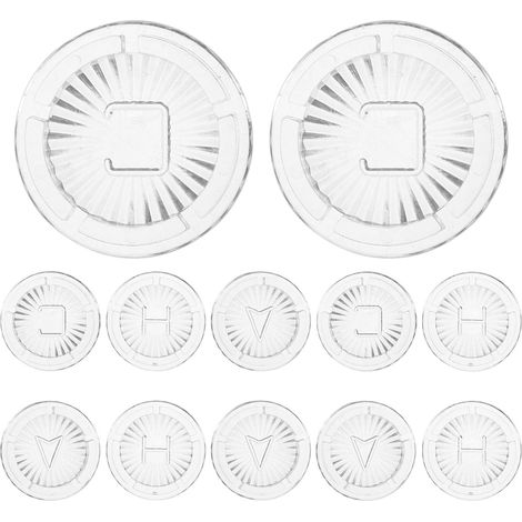 Capuchons Décoratifs pour Boutons D’indexation de Robinet (1/5)