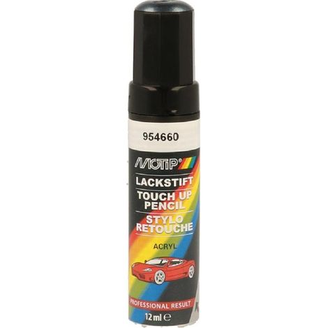 Pinceau Retouche 954660 Bleu Metallise Motip Touch Up 12 Ml