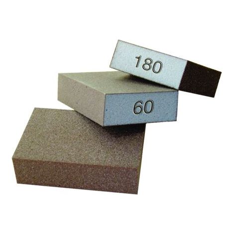 Sait SPUGNETTA ABRASIVA BLOCK FM-BL mm. 100x70x26 h  grana 36 (grossa) 50 PZ
