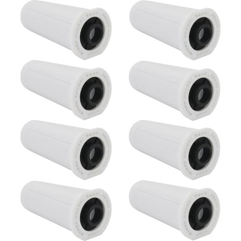 8x Trade-Shop Wasserfilter / Filterpatrone Ersatz für Sage SES980BSS4EEU1 SES990BKS4EEU1 SES990BSS4EEU1 SES990BTR4EEU1, Breville BES840CB BES840XL (1/2)