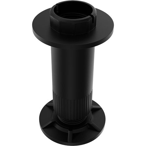 Aquariss Black Height Adjustable Shower Tray Feet Legs - Pack of 17