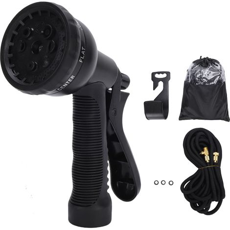 Tubo da giardino estensibile Toivize - G3/4 - 30 m - Plastica ABS resistente - Pistola ad alta pressione per giardino e lavaggio auto (1/5)