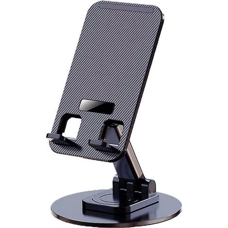 foldable Phone (noir) Stand For Desk 1 Pices- Height Adjustable Cell Phone Holder Portable Cellphone Cradle Desktop Dock Compatible With Iphone 13 (1/3)
