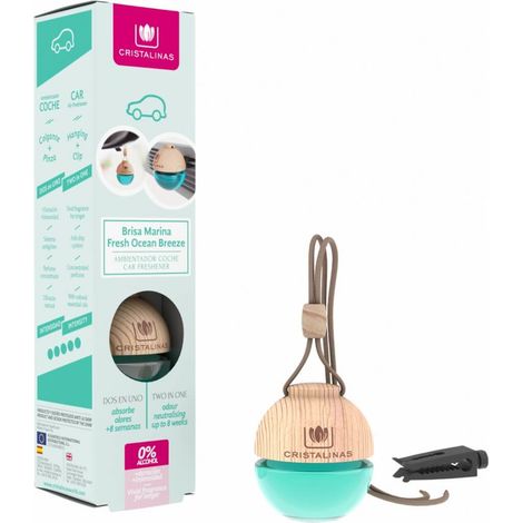 Cristallino Car Deodorante Fresco Ocean Breeze 6ml Deodorante 6ml Deodorante de Clip per de Griglia di ventilazione de (1/3)