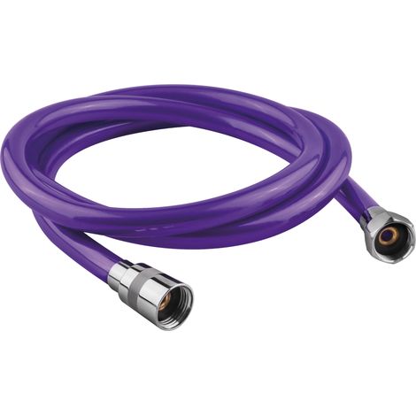 Flexo De Ducha PVC Violeta 1,8m (1/2)