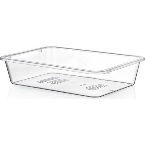 Contenitore rettangolare per frigorifero e congelatore, formato 25x17 cm. (1/3)