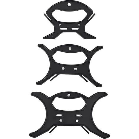 3-teiliges Kabelaufwickler-Set aus Kunststoff, multifunktional, Kabelorganisatoren für Lichterketten, Verlängerungskabel, Kränze, Perlen usw. (Groß + Mittel + Klein)