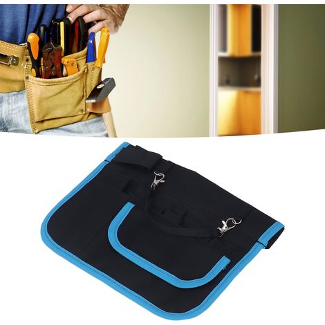 Multifunktionale Gürteltasche, Krankenschwestertasche, Canvas-Schultertasche mit Reißverschluss, Werkzeugtasche für Elektriker (Reparatur und Installation). (1/5)