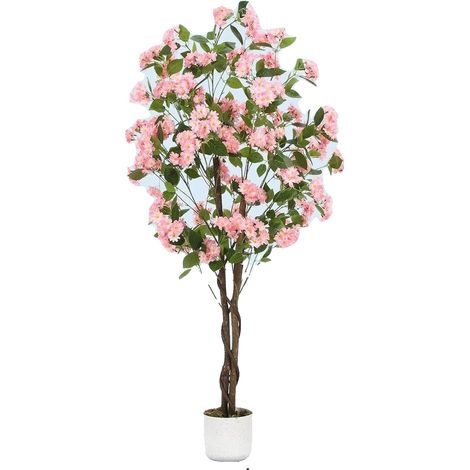 Arbre d'Osmanthus Artificiel, Fleurs Réalistes, Décor Intérieur Extérieur, 150cm (1/2)