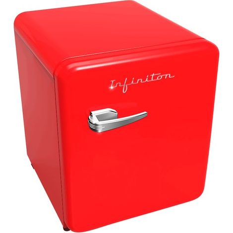INFINITON CLV48 FRIGO 1 PUERTA ROJO VINTAGE (1/2)