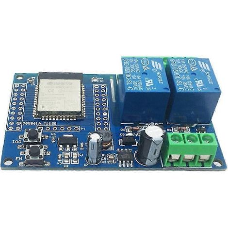 Module relais Wi-Fi double canal, carte de développement ESP32-WROOM, alimentation DC5-60V, kns (1/5)