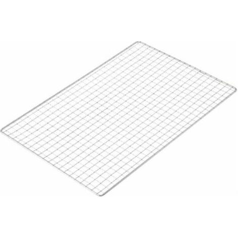 45x30 cm BBQ Grille Acier Inoxydable Grille Extérieure Cuisson Barbecue Accessoires (1/4)