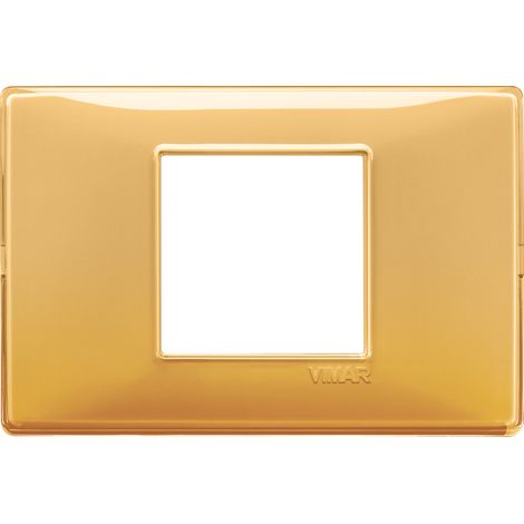 VIMAR - 14652.43 Placca 2M centrali Reflex ambra