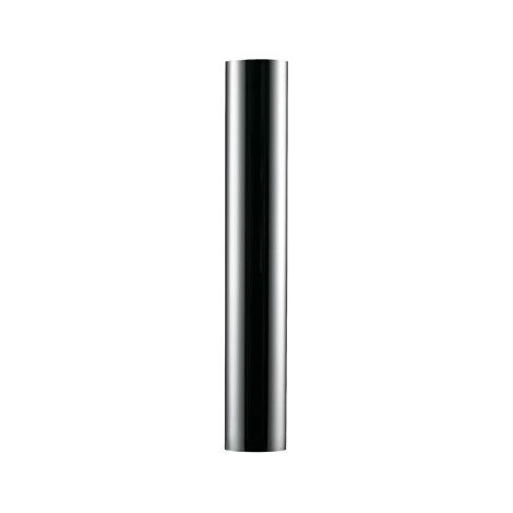 Tube de vidage droit 32x300 mm chromée