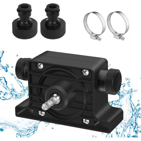 Pompe à Eau pour Perceuse Sans Fil Pompe a Gasoil Mini Pompe de Forage Pompe Perceuse Électrique Pompe Auto-amorçante pour Diesel Huile Liquide Eau Fioul Maison Jardin Mini Piscine Fontain (1/5)