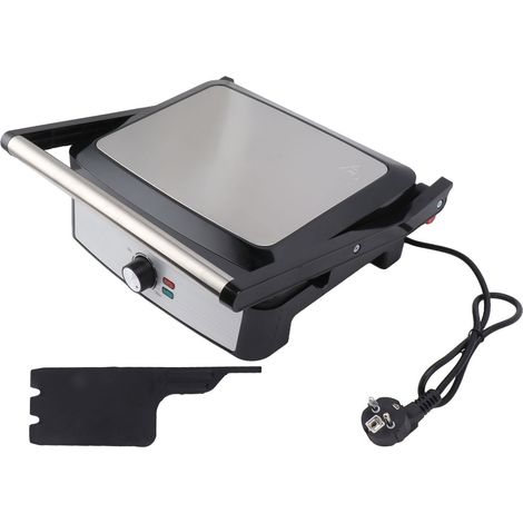 Gaufrier-Panini 2200W 220V, Double Face Chauffante, Revêtement Antiadhésif Facile à Nettoyer, Cuisson Polyvalente Maison Restaurant (1/5)