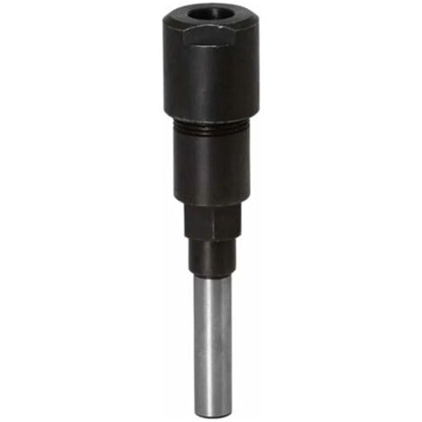 Routeur Collet Extension Fraise Fraise Extension Collet & Trimming Coupe Gravure Machine Extension Bois Mandrin Titulaire Routeur Bit (tige 8MM) - RW (1/5)