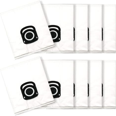 10 Pièces Sacs à Poussière pour Rowenta ZR200520 ZR200720 Sac de Rechange pour Silence Force 4A RO64xx RO63xx RO68xx RO39xx (1/5)