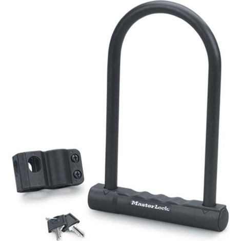 Antivol U - H.180mm Ø12mm - Noir (1/4)