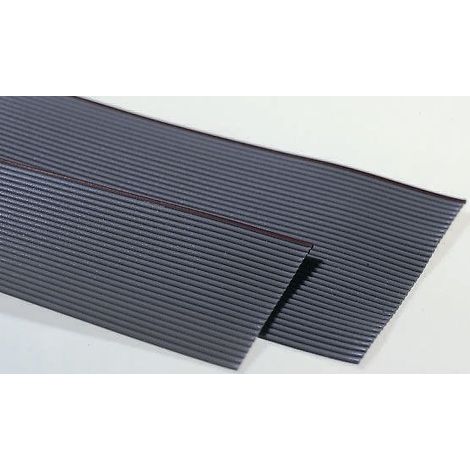 Câble en nappe RS PRO 24 voies 28 AWG, pas de 1.27mm, Gris, 30m