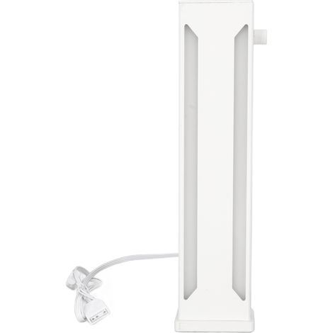 Support pour Carte Graphique ARGB en Alliage d'Aluminium, Base Magnétique et Réglable pour PC Gamer - Blanc (1/5)