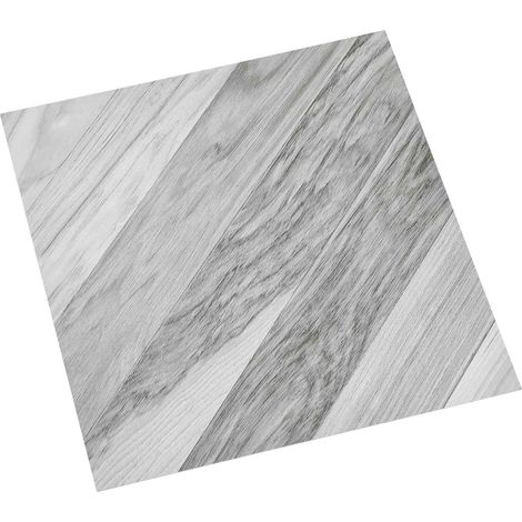 Flooring Planks 55 pcs Grey 5.11 m² PVC vidaXL