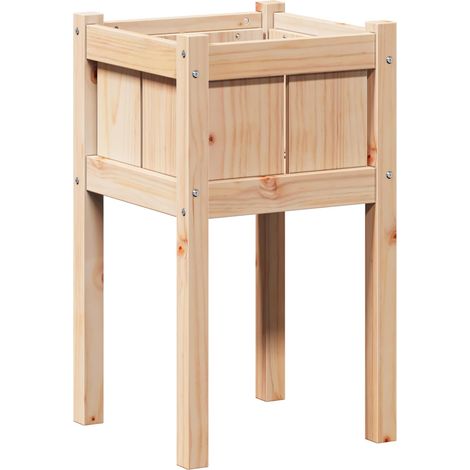 Maison Exclusive - Vaso da giardino Natura 40 x 40 x 70 cm Pino massello