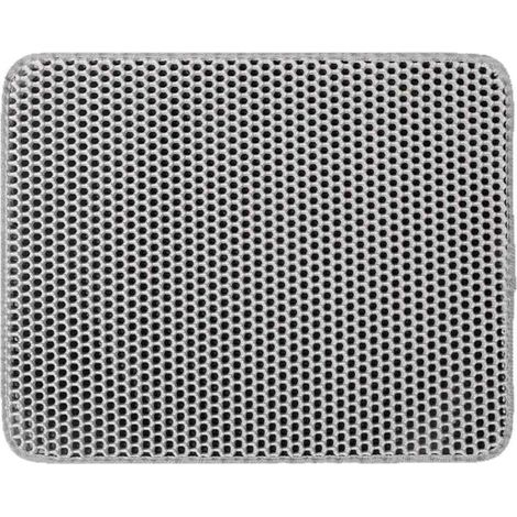 Tapis Litière Chat - Double Couche Nid D Abeille - Anti Déversement Étanche Antidérapant - 60x40 Cm (1/5)