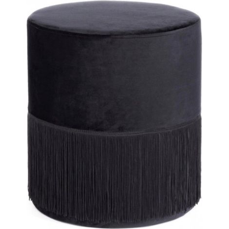 Pouf Leilani Nero D.38 Bizzotto (1/3)