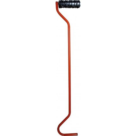 Mondelin – Boucharde mosaïque extra-légère pour béton – Tête 200 mm – Manche 1,30 m – Outil léger pour motifs décoratifs
