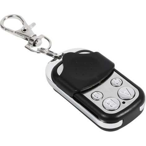 Télécommande universelle pour porte de garage électrique avec fonction clonage de clé, puce 408G, portée 50 m (1/5)