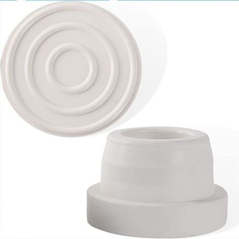 Pare-Chocs d'Échelle de Piscine, Tampon pour Échelle piscine, Pare-Chocs en Caoutchouc pour Échelle de Piscine,Blancs Pare Choc Échelle Piscine (4pcs)