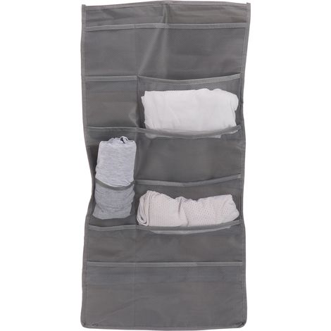 Sac de rangement suspendu multifonctionnel en filet pour sous-vêtements, bas, soutiens-gorge et chaussettes (1/5)