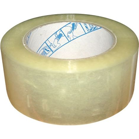 GEKO - Adhésif emballage silencieux 50mmx132m transparent