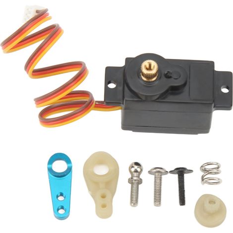Servo Digital RC 28T Étanche pour Voiture WLtoys 1/28 - Remplacement Metal Gear (1/5)
